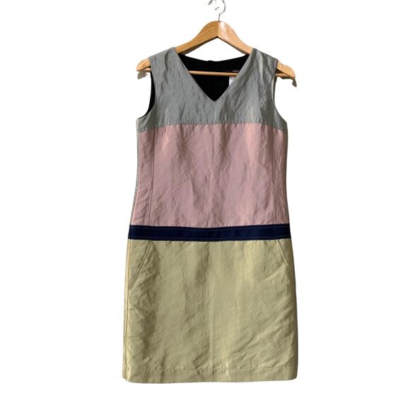 Odeeh Metallic Pastel Sleeveless Dress Size Small (34 ~ US 2-4) - Picture 1 of 16